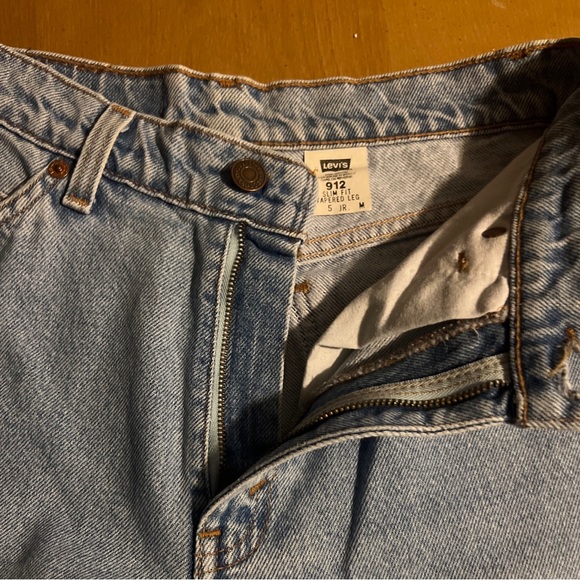 Vintage Levi’s Orange / Gold Tag Style 912 Slim Fit Tapered Leg 5 Jr M - Picture 5 of 5
